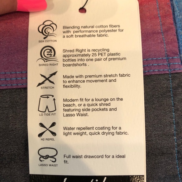 Billabong Men’s Board Short Swimsuit Size 34 - Picture 4 of 10